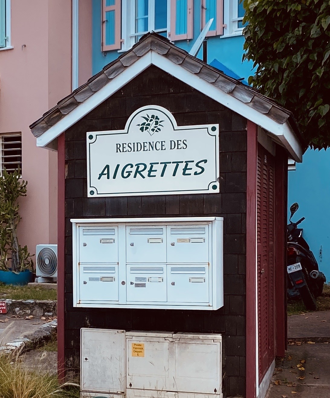 Residence des Aigrettes Signage